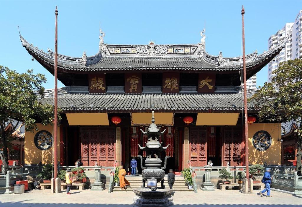 Magnotel Hotel Shanghai Railway Station Magnolia Plaza Exterior photo